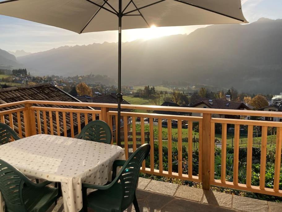 Casa Diaf Appartamento Incantevole Carano Ville Di Fiemme Buitenkant foto